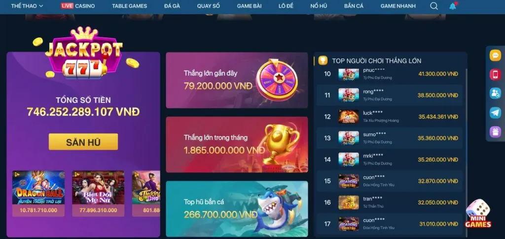 Khuyến mãi slot games độc quyền tại donclub nhà cái